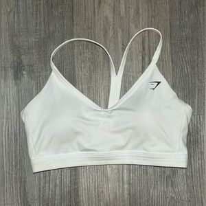 Gymshark White Sports Bra